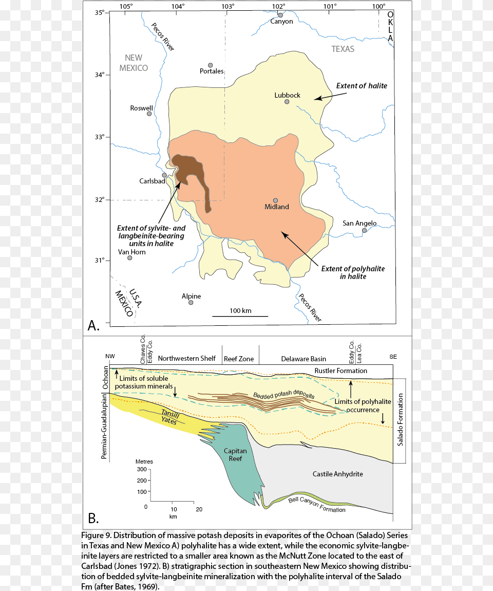 Permian Polyhalite Atlas, Chart, Plot, Map, Diagram Free Png Download