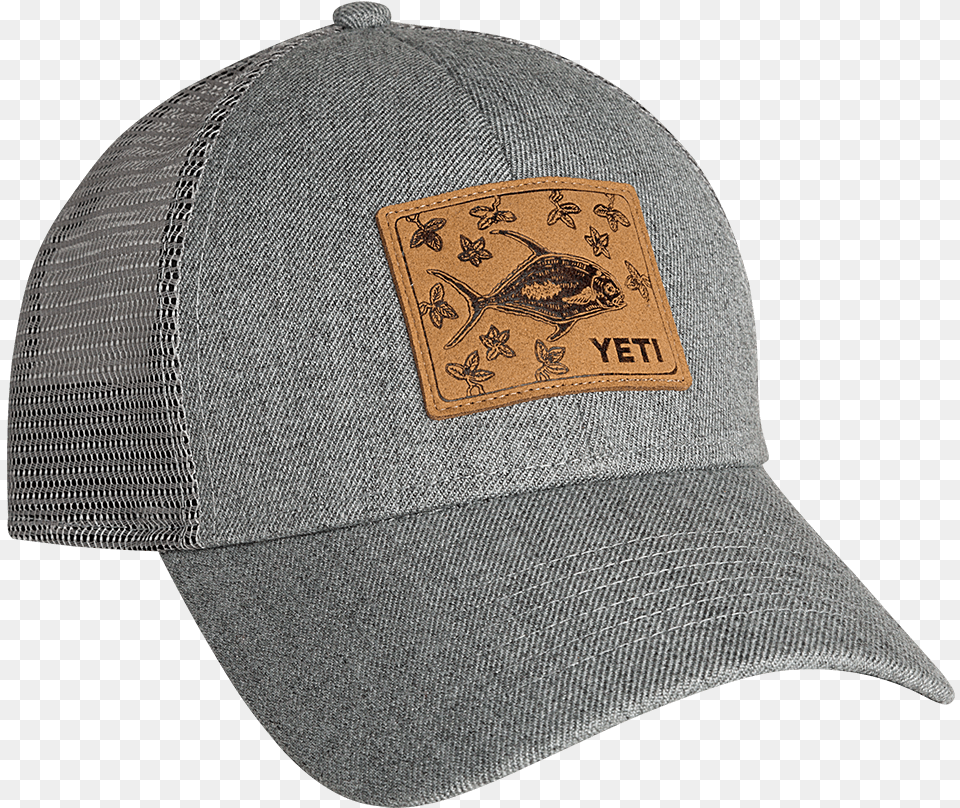Permit In Mangroves Patch Trucker Hat Baseball Cap, Baseball Cap, Clothing Free Png