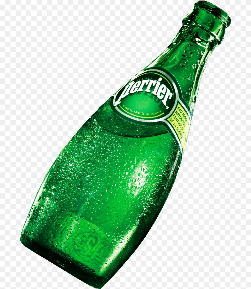 Perrier, Alcohol, Beer, Beverage, Bottle Free Png Download