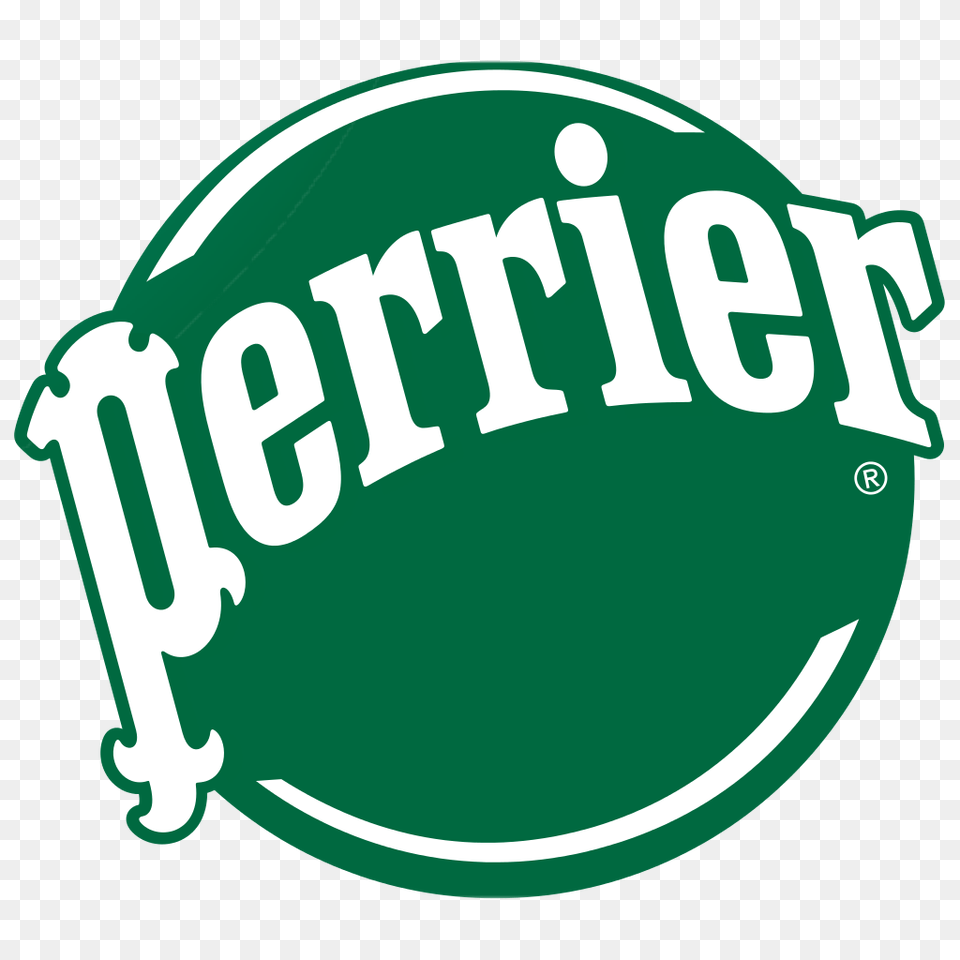 Perrier Circle Logo, Green Free Png