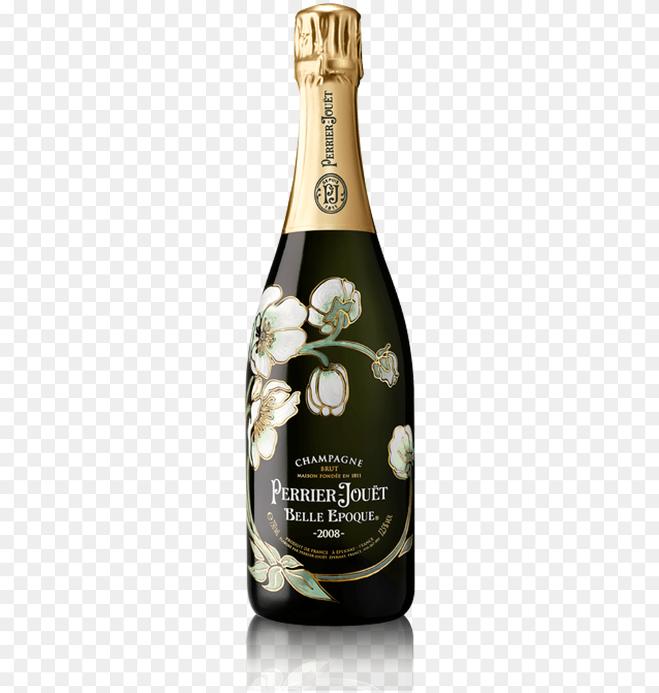 Perrier Jouet Belle Epoque Champagne Perrier Jouet La Belle Epoque, Alcohol, Beer, Beverage, Bottle Free Png