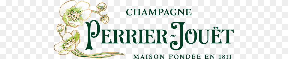 Perrier Jout 1811 Logo, Art, Floral Design, Graphics, Green Png