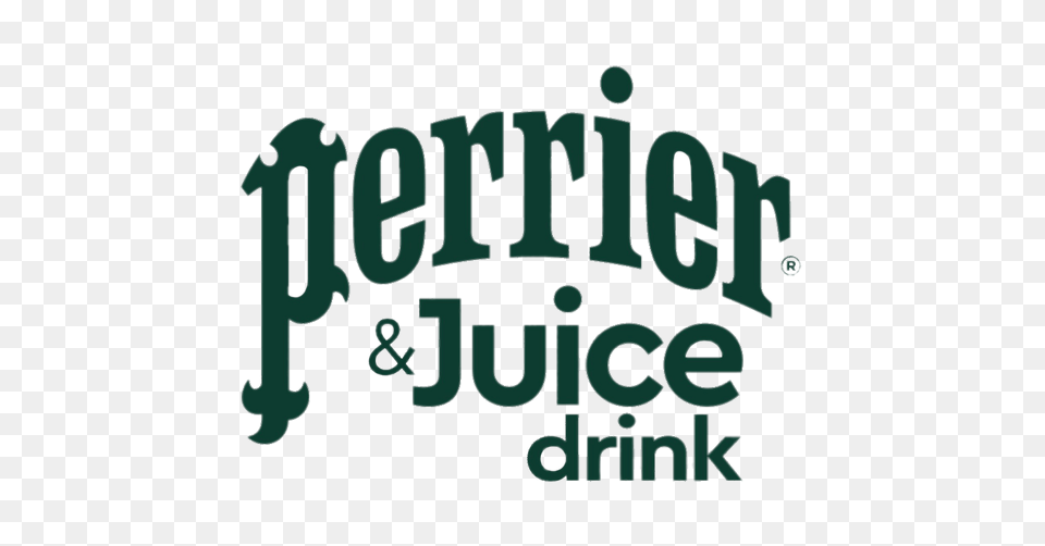 Perrier Juice Drink Logo, Green, Text Free Transparent Png