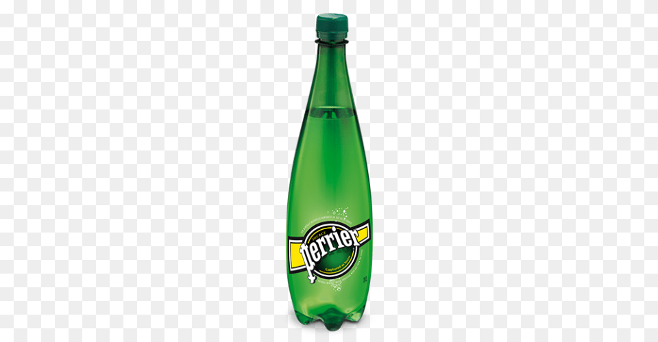 Perrier Natural Mineral Water Sparkling, Bottle, Beverage, Pop Bottle, Soda Free Transparent Png