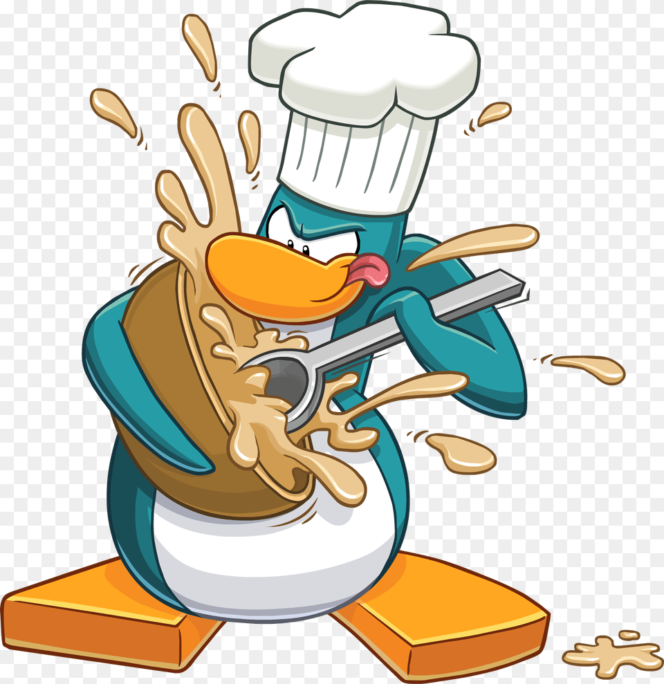Perry The Pizza Guy Club Penguin Pizza Guy, Cartoon Free Transparent Png
