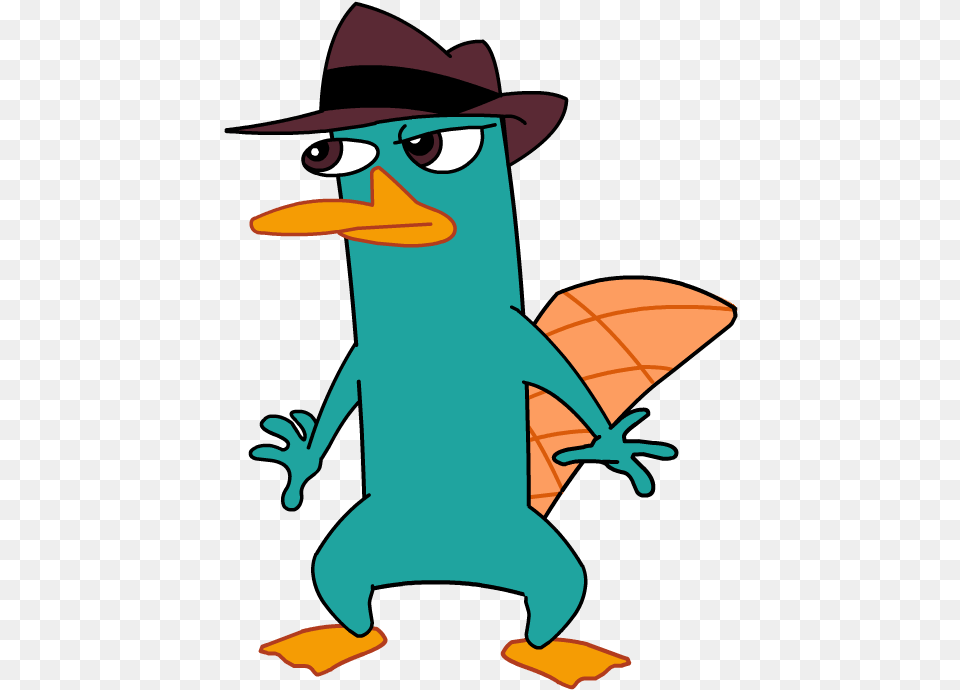 Perry The Platypus Agent Perry The Platypus, Cartoon, Clothing, Hat, Baby Free Png Download