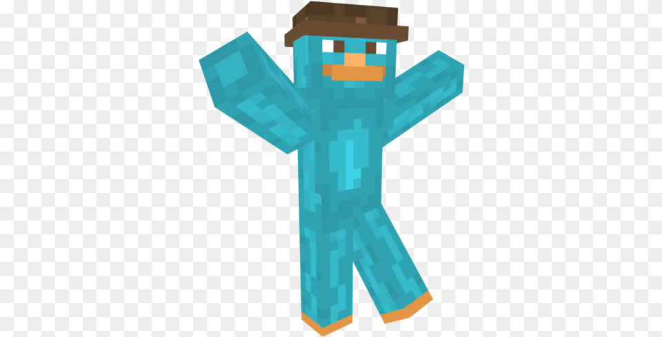 Perry The Platypus Minecraft, Cross, Symbol, Water Free Transparent Png