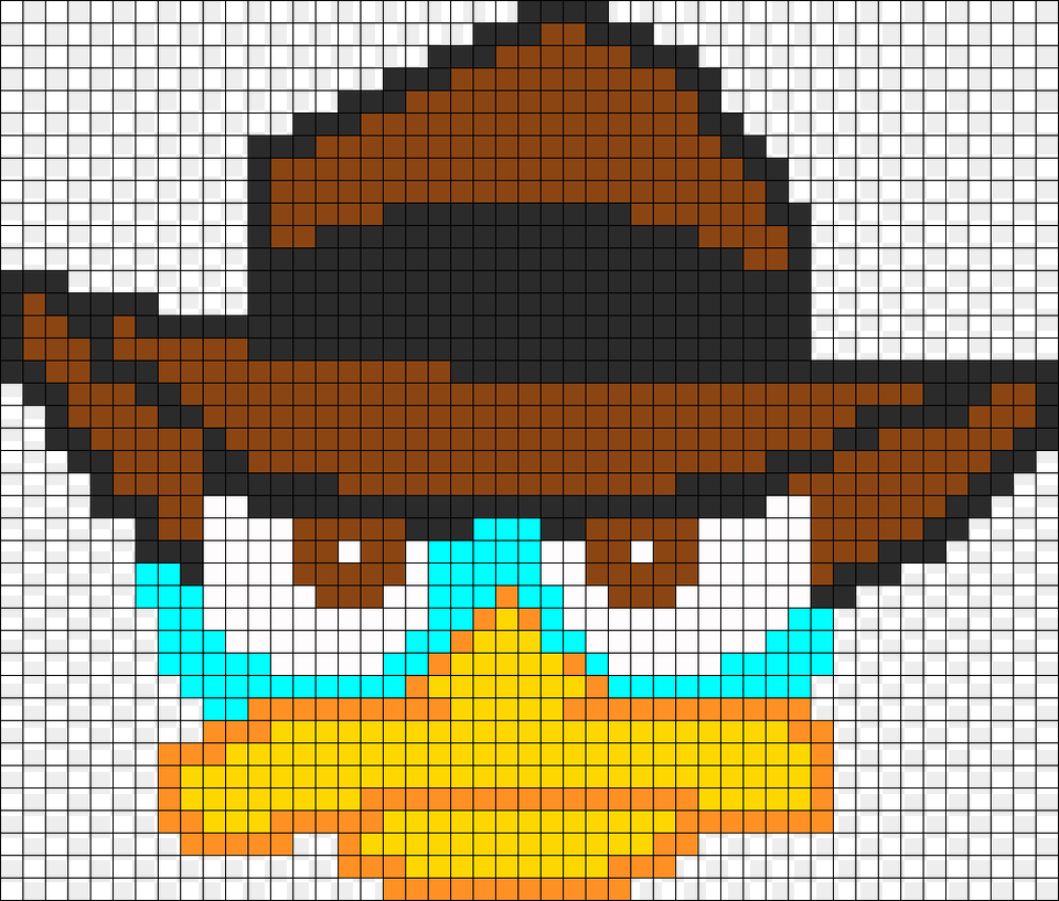 Perry The Platypus Perler Perler Bead Pattern Bead Perler Bead Patterns Perry The Platypus, Clothing, Hat, Art, Dynamite Free Png Download