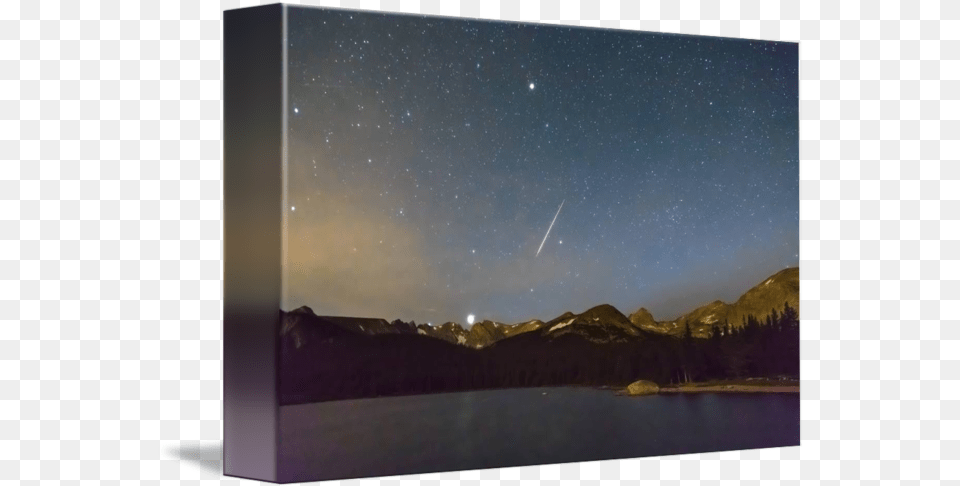 Perseid Meteor Shower Indian Peaks Star, Nature, Night, Outdoors, Starry Sky Png Image