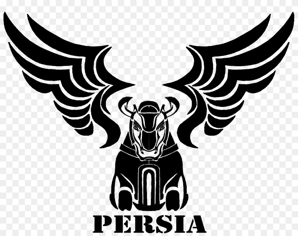 Persia A Persian Ancient Persian And Tattoos, Stencil, Logo, Animal, Insect Free Transparent Png