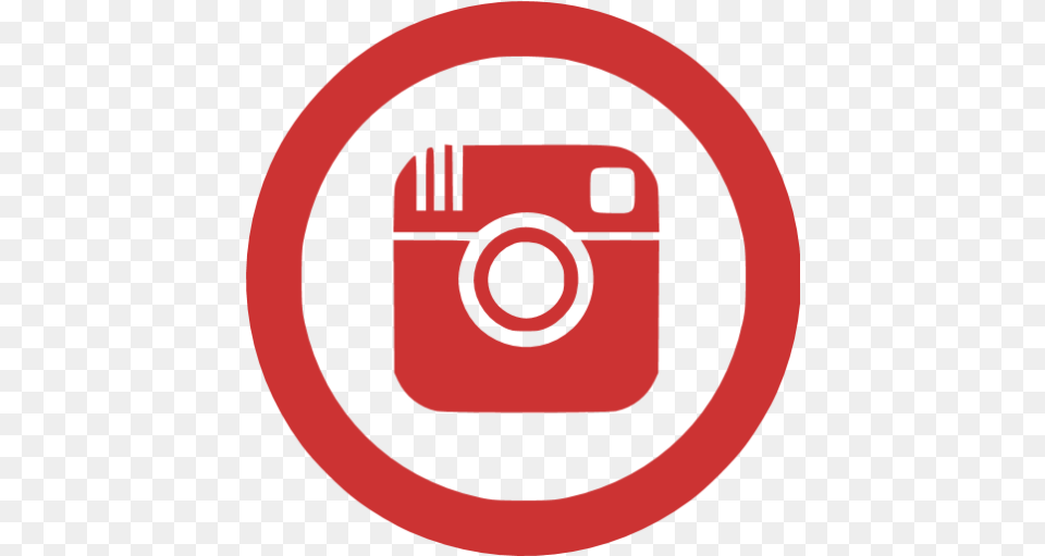 Persian Red Instagram 5 Icon Instagram Icon Red, Photography, Electronics, Camera, Disk Free Transparent Png