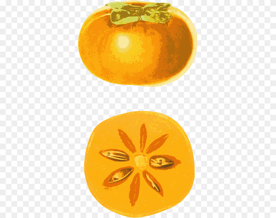 Persimmon, Produce, Food, Fruit, Plant Png Image