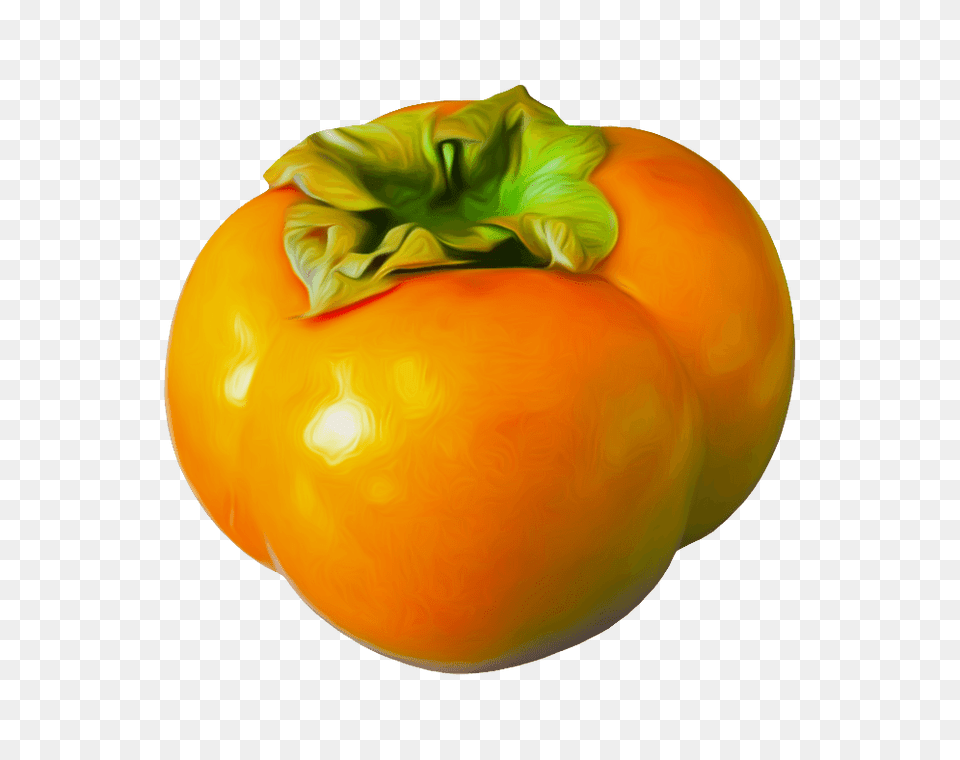 Persimmon, Food, Fruit, Plant, Produce Png Image