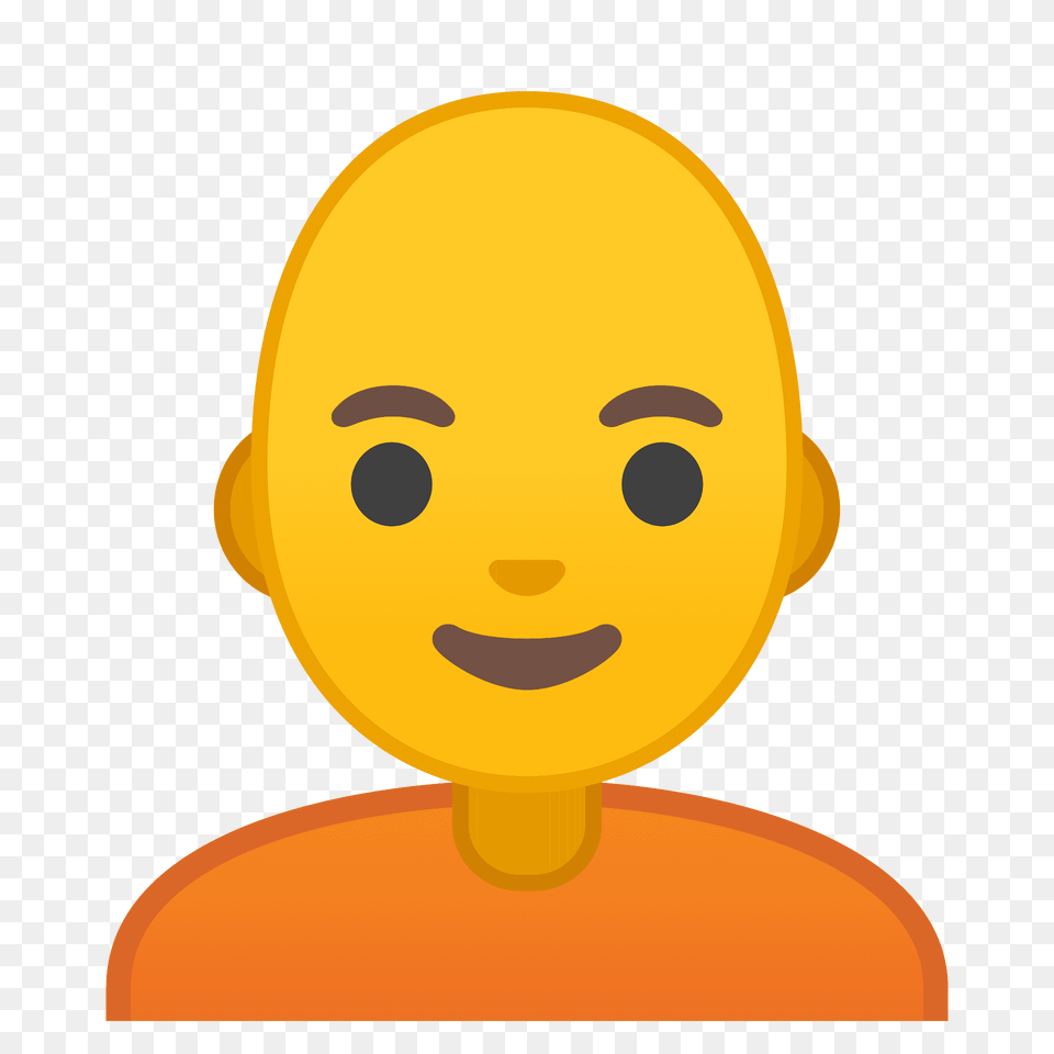 Person Bald Emoji Clipart, Face, Head, Photography, Portrait Free Transparent Png