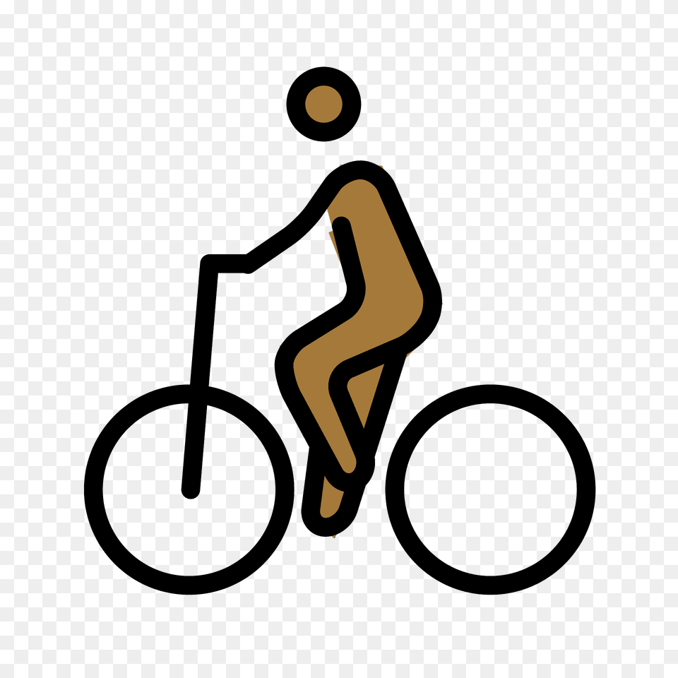 Person Biking Emoji Clipart, Bicycle, Cycling, Sport, Transportation Png