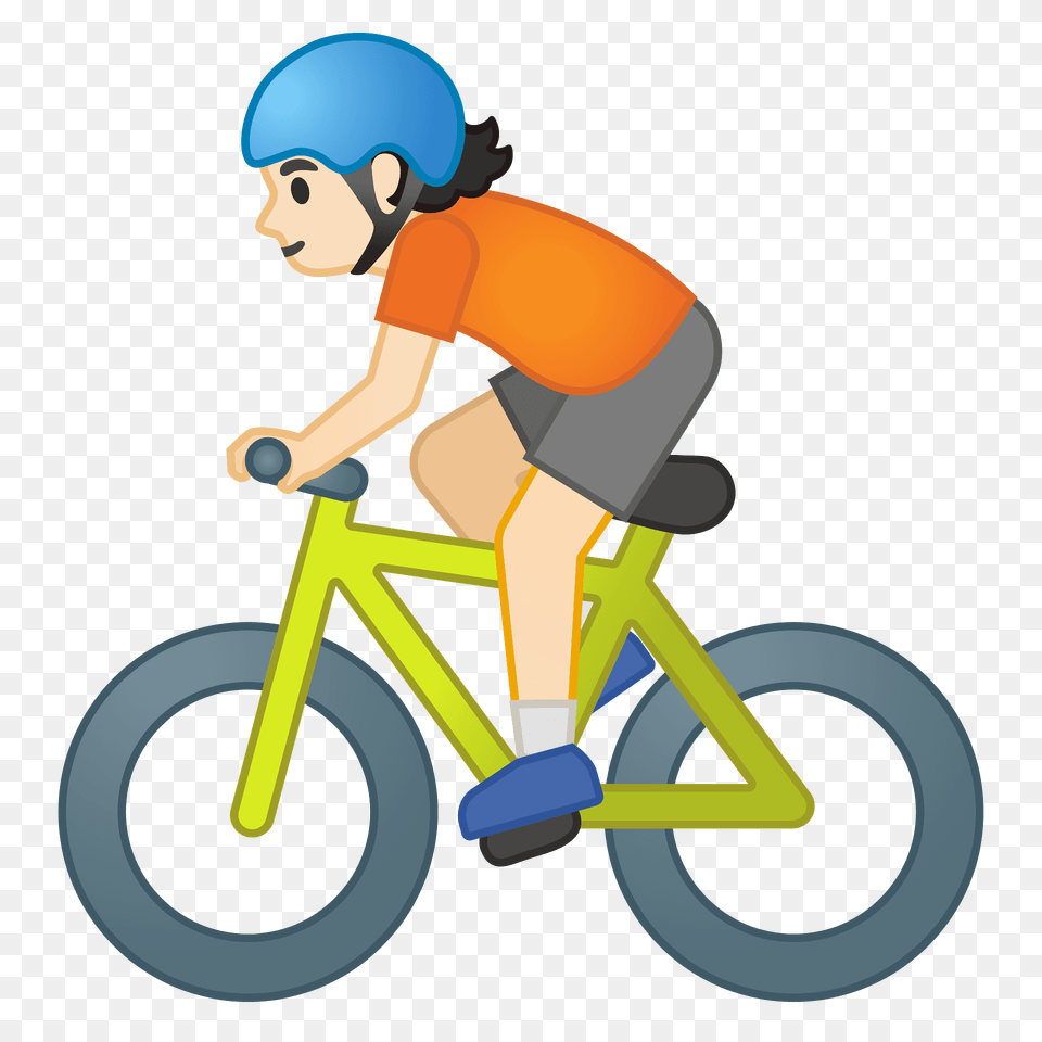 Person Biking Emoji Clipart, Face, Head Free Transparent Png