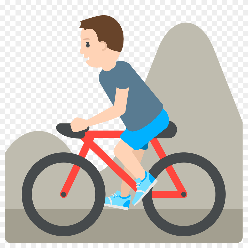 Person Biking Emoji Clipart, Boy, Child, Male, Head Png