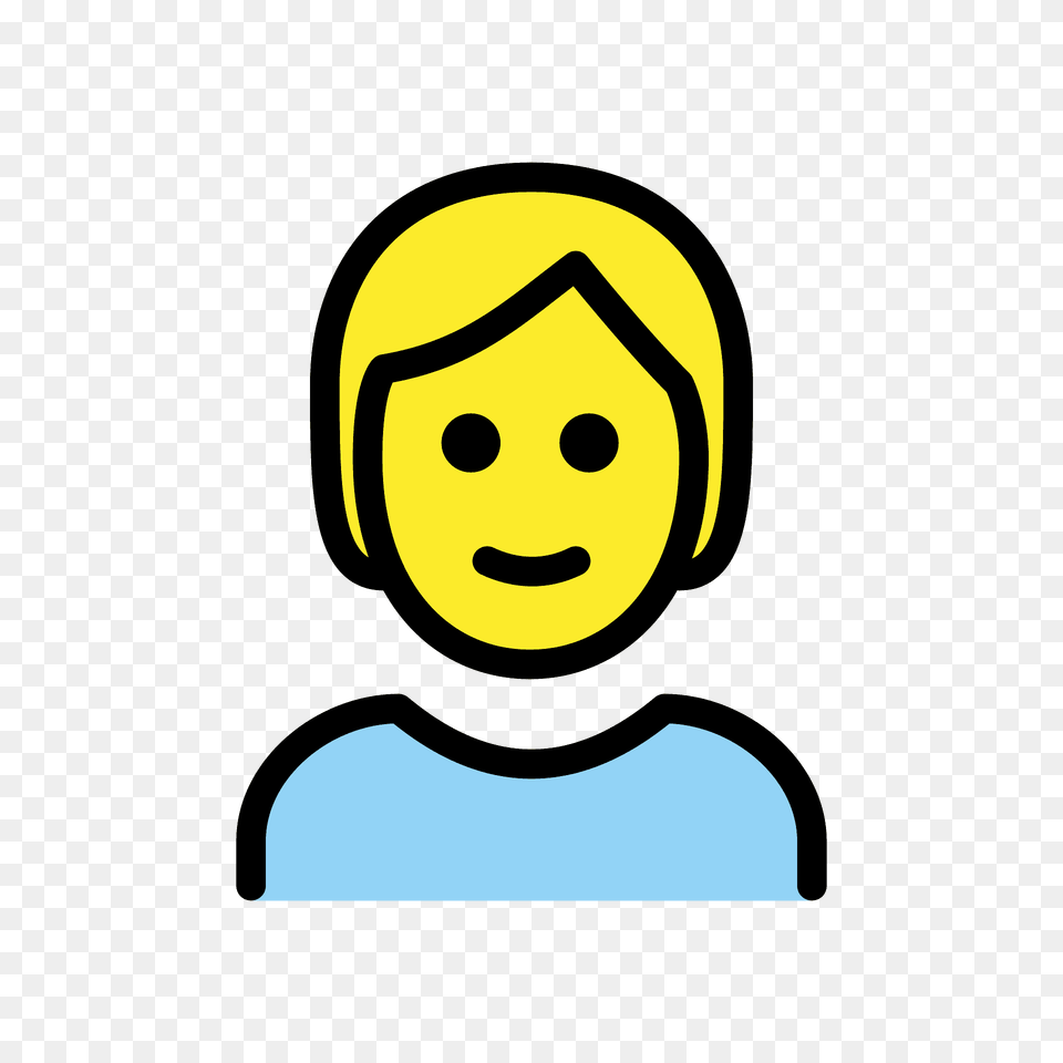 Person Blond Hair Emoji Clipart, Face, Head, Animal, Mammal Free Png Download