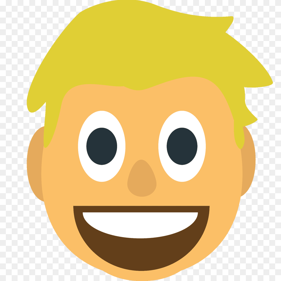 Person Blond Hair Emoji Clipart, Plush, Toy, Astronomy, Moon Free Transparent Png