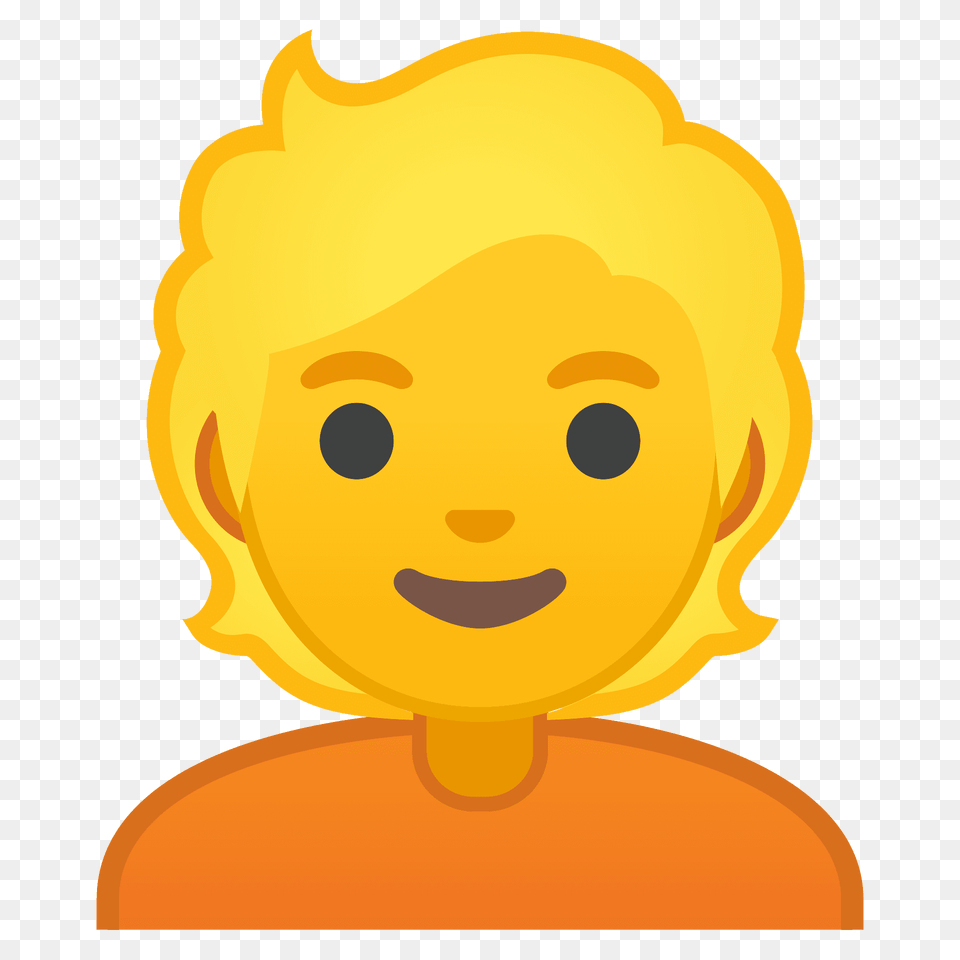 Person Blond Hair Emoji Clipart, Photography, Face, Head, Portrait Free Transparent Png