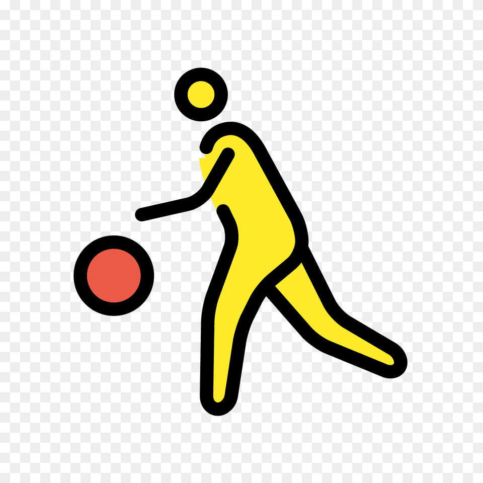 Person Bouncing Ball Emoji Clipart, Juggling Free Png Download