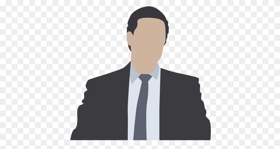 Person Business People Executive Boss Man Male Icon, Accessories, Suit, Tie, Formal Wear Free Png