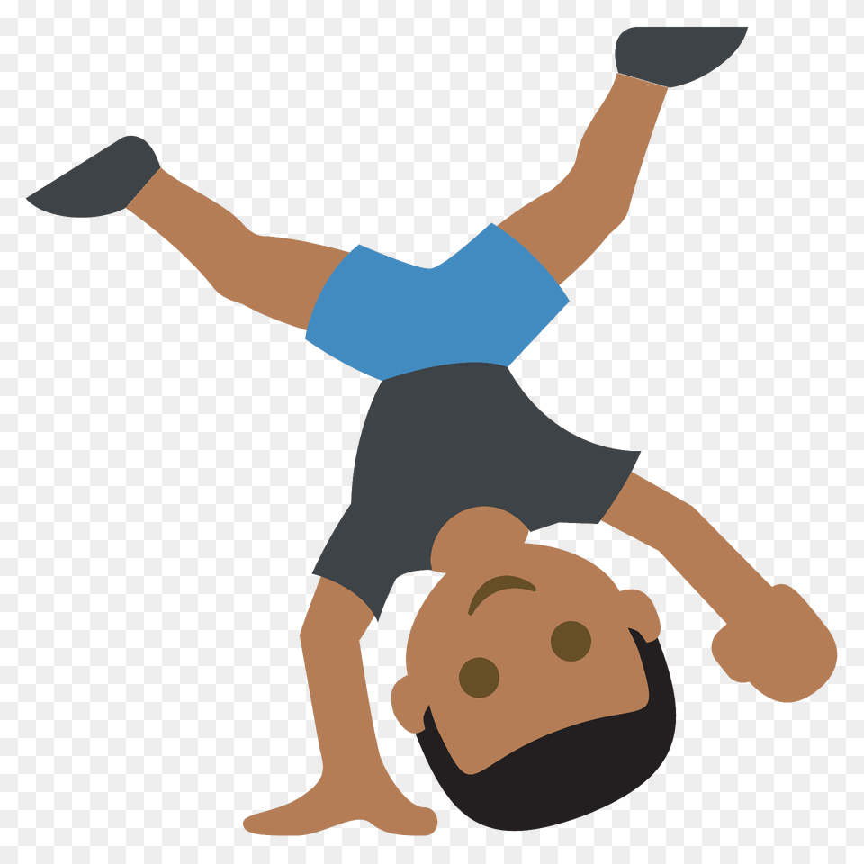 Person Cartwheeling Emoji Clipart, Leisure Activities, Sport, Swimming, Water Png