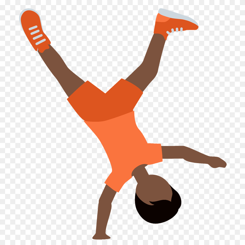 Person Cartwheeling Emoji Clipart, Dancing, Leisure Activities, Ball, Handball Png
