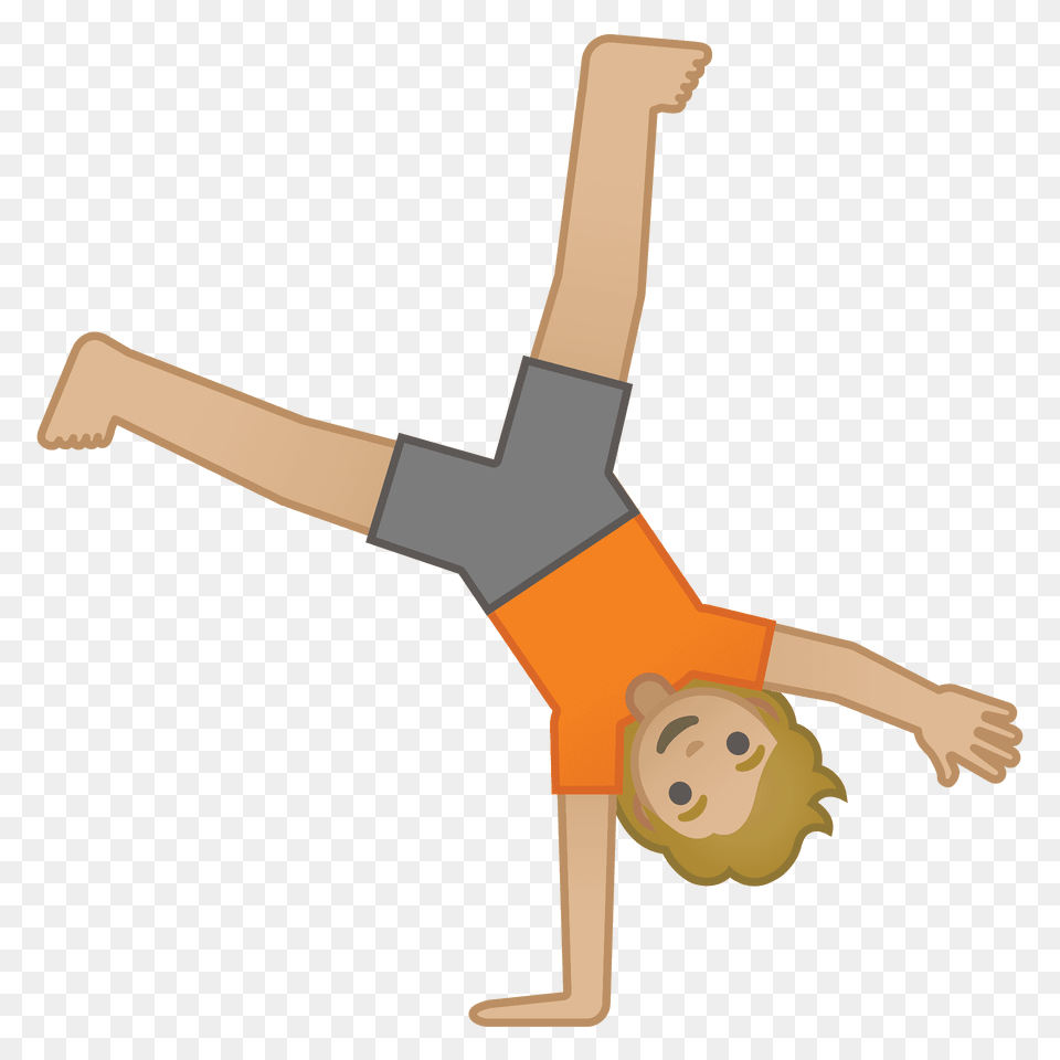 Person Cartwheeling Emoji Clipart, Cross, Symbol, Dancing, Leisure Activities Free Transparent Png