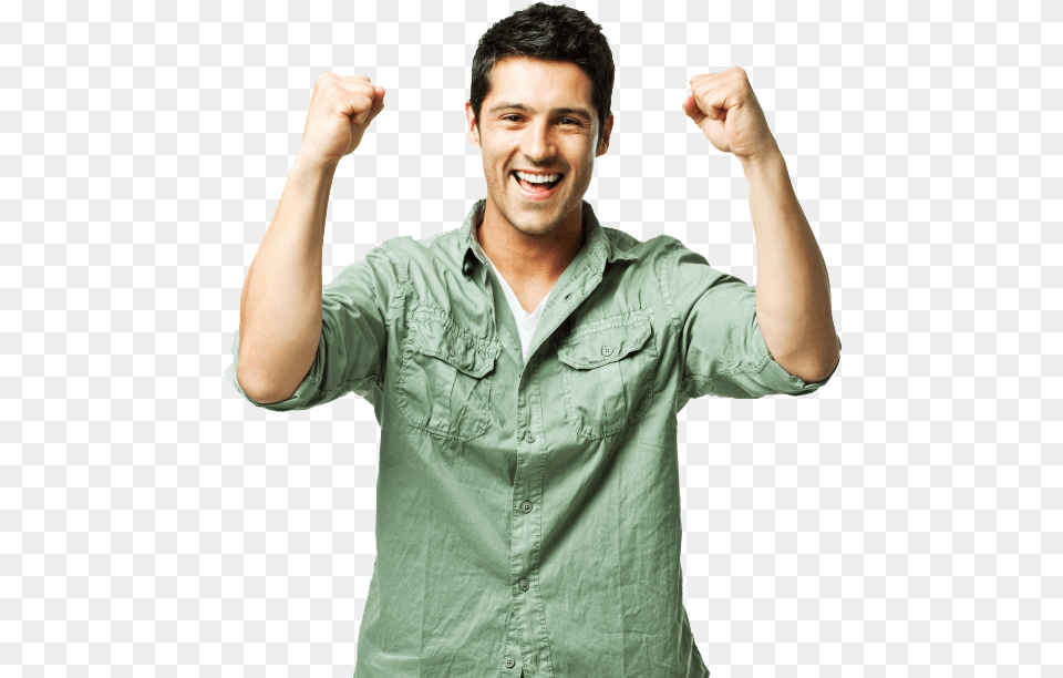 Person Cheering Download Man Cheering, Head, Shirt, Clothing, Face Png