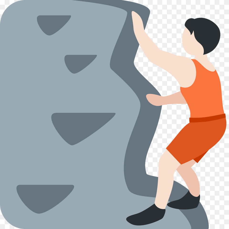 Person Climbing Emoji Clipart, Clothing, Footwear, Shoe Png Image