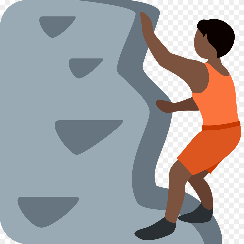 Person Climbing Emoji Clipart, Clothing, Footwear, Shoe, Device Free Transparent Png