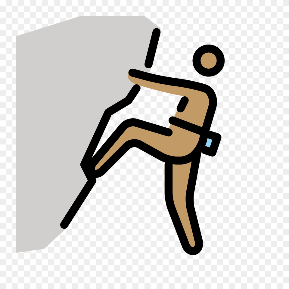 Person Climbing Emoji Clipart, People, Sport, Team, Team Sport Png Image