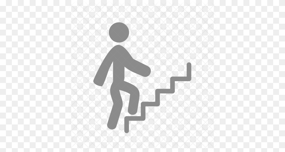 Person Climbing Stairs Icon Person Climbing Steps Clipart, People, Baby Free Png