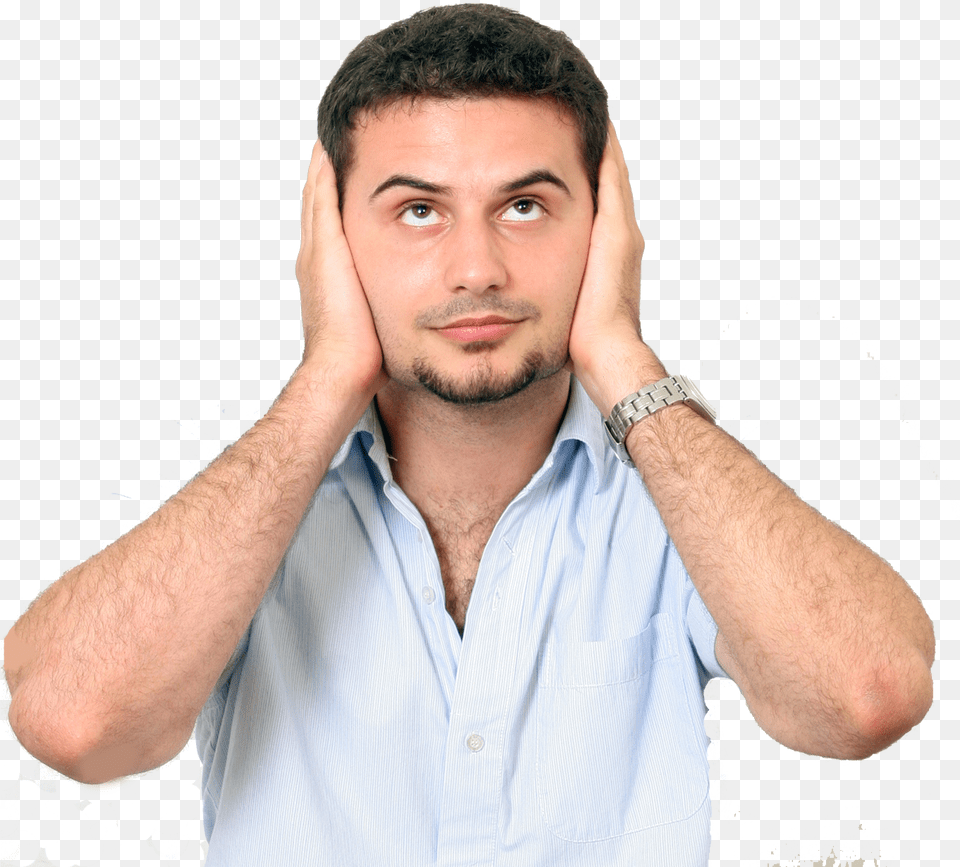 Person Covering Ears, Head, Face, Portrait, Photography Free Png Download