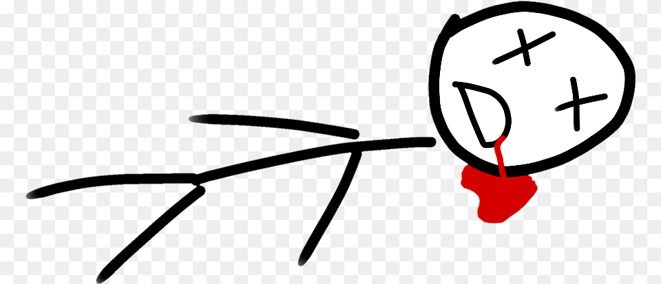 Person Dead Stick Figure, Text Free Png