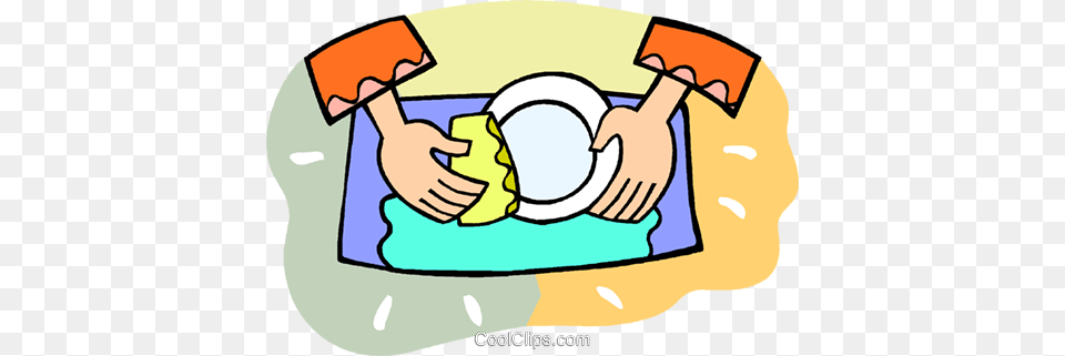 Person Doing The Dishes Royalty Free Vector Clip Art Illustration, Washing, Cleaning, Baby Png
