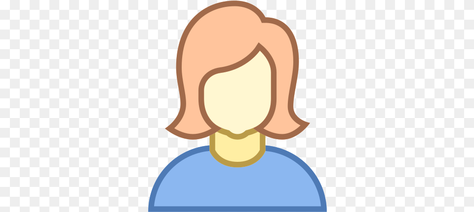 Person Female Skin Type 1 And 2 Icon Female Icon Blue, Body Part, Face, Head, Neck Png Image