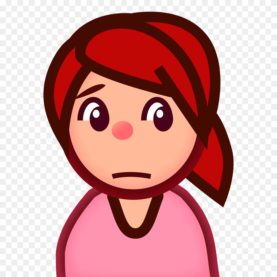 Person Frowning Emoji Clipart, Baby Free Transparent Png