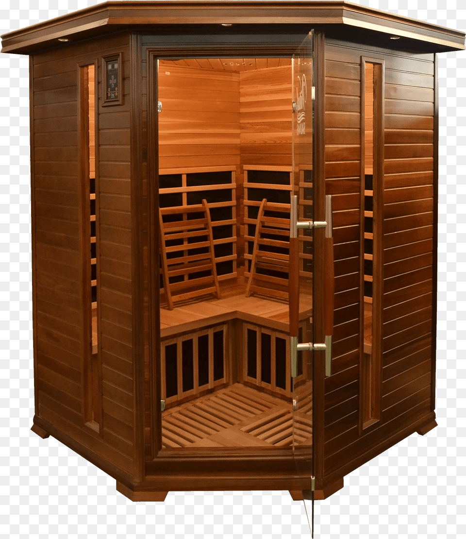 Person Full Spectrum Cedar Front Door Open No Background Shed, Outdoors, Indoors, Interior Design, Wood Free Transparent Png