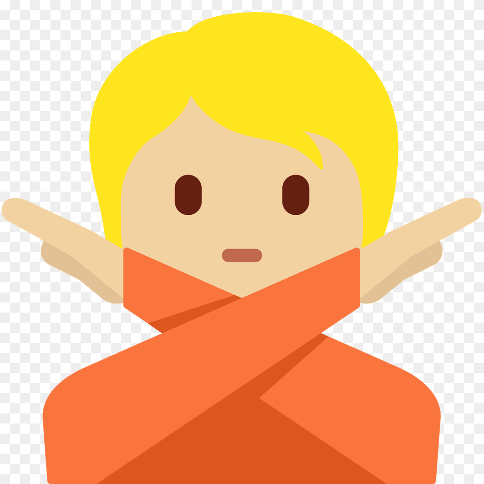 Person Gesturing No Emoji Clipart, Face, Head, Nature, Outdoors Png Image