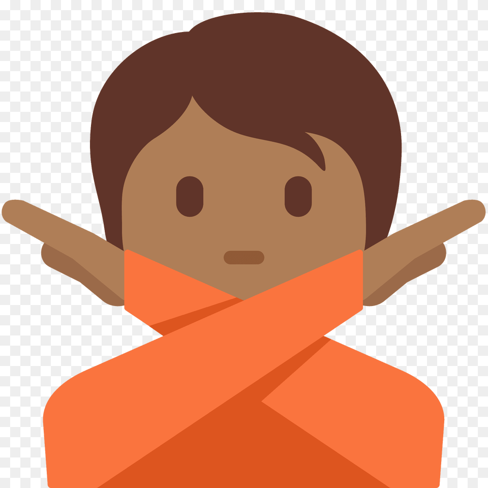 Person Gesturing No Emoji Clipart, Carrot, Food, Plant, Produce Png Image