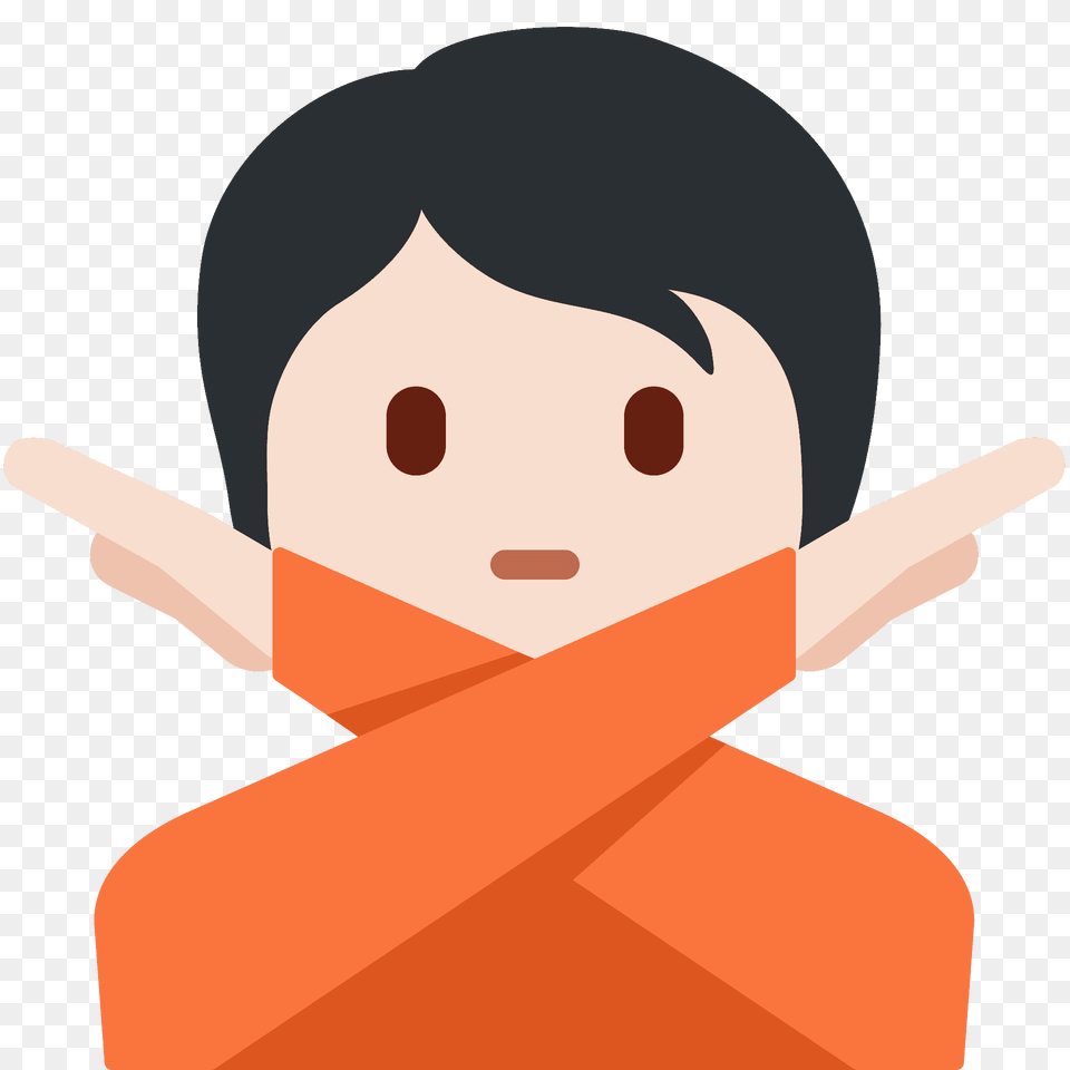 Person Gesturing No Emoji Clipart, Photography, Portrait, Face, Head Free Png Download