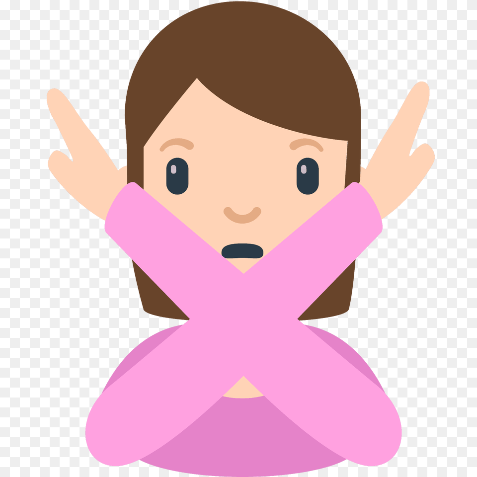 Person Gesturing No Emoji Clipart, Baby, Face, Head, Photography Png