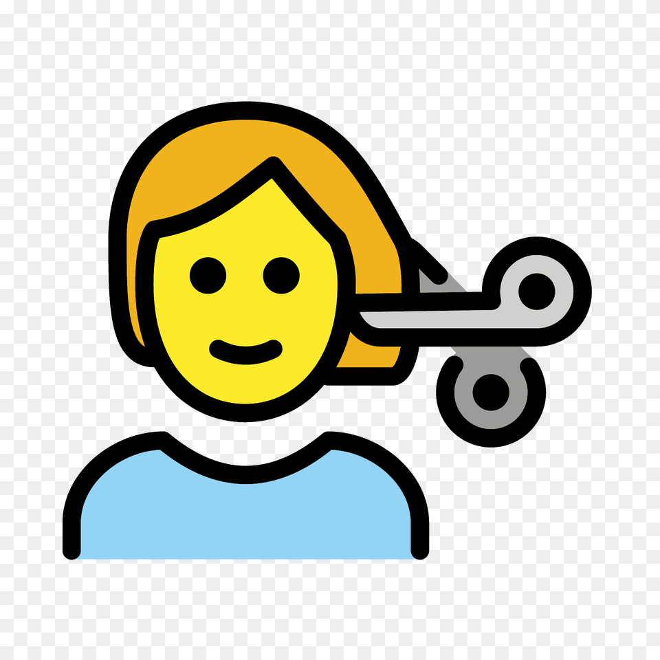 Person Getting Haircut Emoji Clipart, Face, Head Png Image