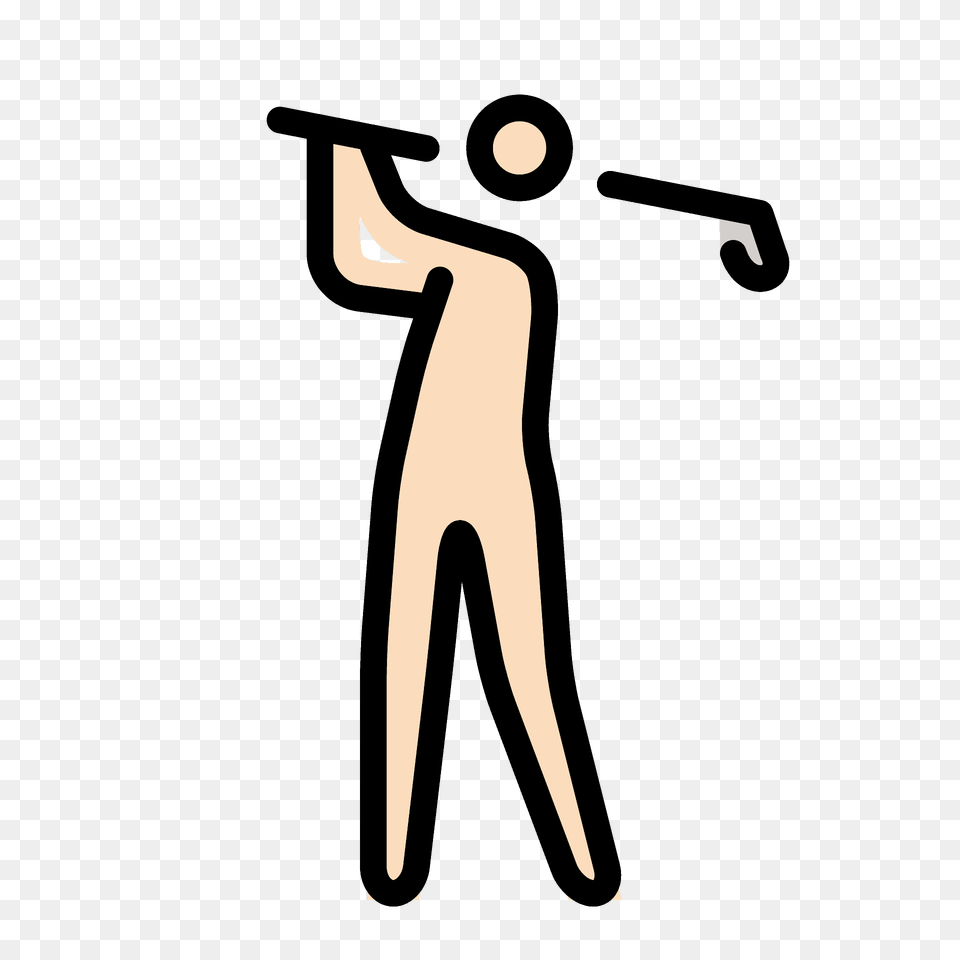 Person Golfing Emoji Clipart, People Free Png