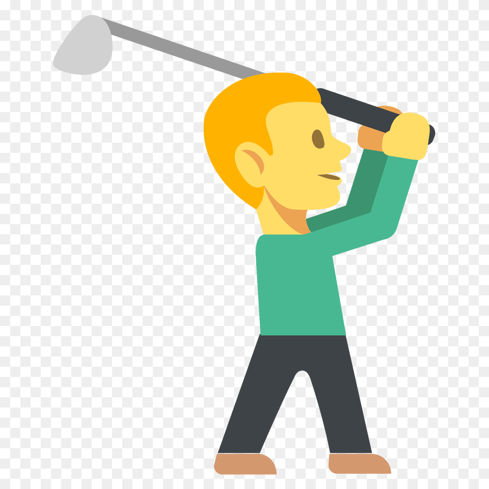 Person Golfing Emoji Clipart, People, Face, Head Free Png Download