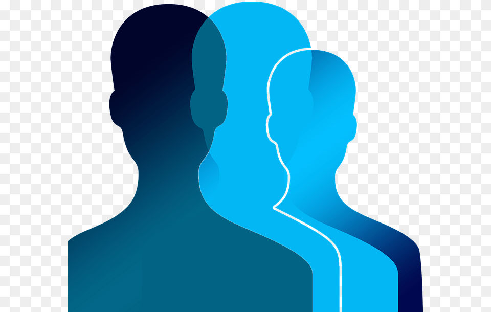 Person Group People Silhouette, Neck, Body Part, Face, Head Free Png