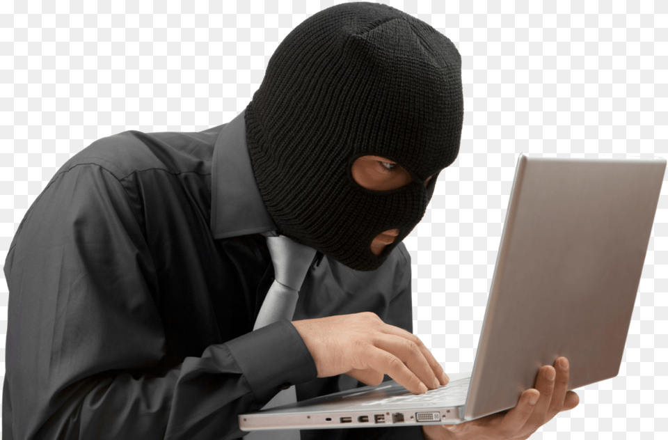 Person Hacking A Computer, Pc, Electronics, Laptop, Clothing Free Png Download