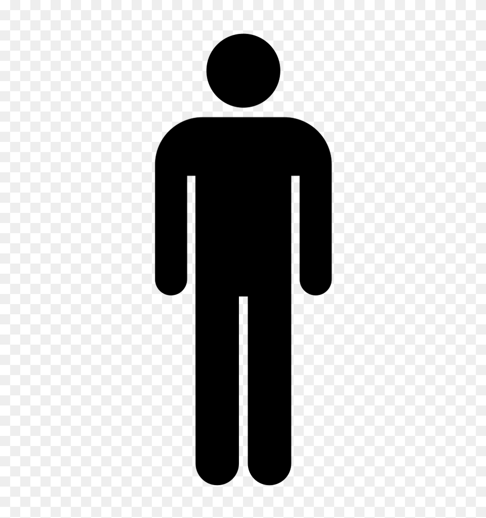 Person Icon Black, Gray Png Image